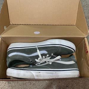 Slightly Worn Vans Canvas Shoes!